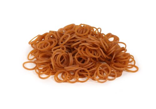 Shires Mane Plaiting Bands - Brown