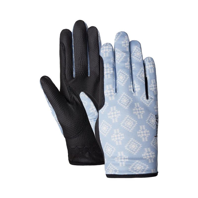 Horze Kids' Nascha Summer Gloves - Cashmere Blue