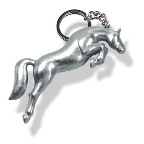 SALE RACK: Kelley and Company 3D Jumper Key Ring - One Size - Silvertone
