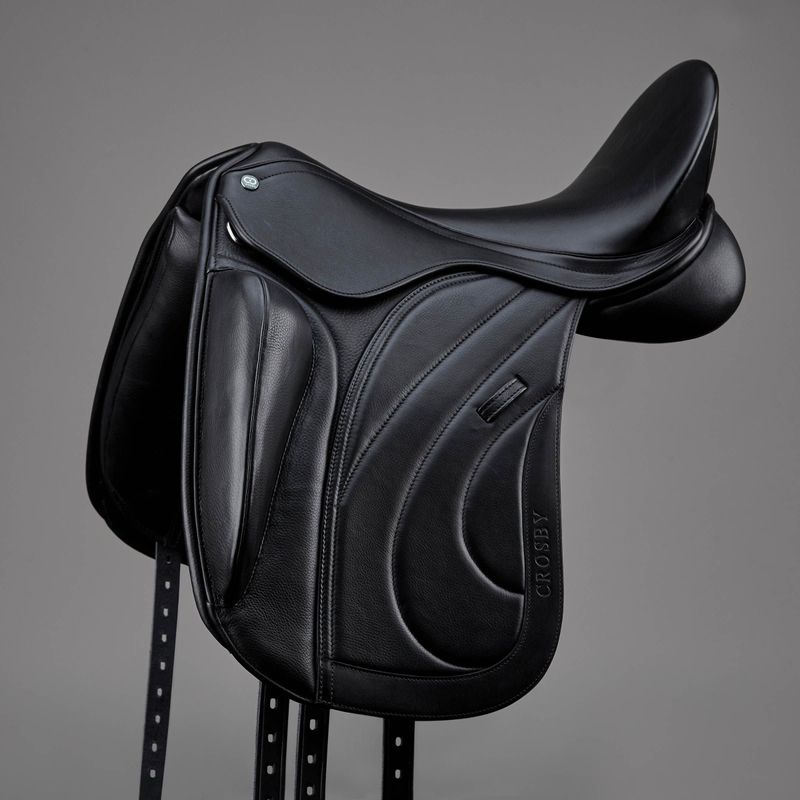 Crosby Dressage External Knee Block Saddle II - Thumbnail 3