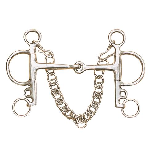 Centaur Joint Eggbutt Pelham - Stainless Steel