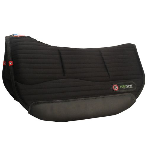 T3 Felt Lined FlexForm Round Skirt Pad w/Shims - Black