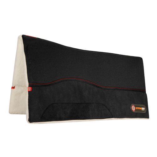 T3 WoolBack Extreme Pro Impact Microsuede Western Pad - Black