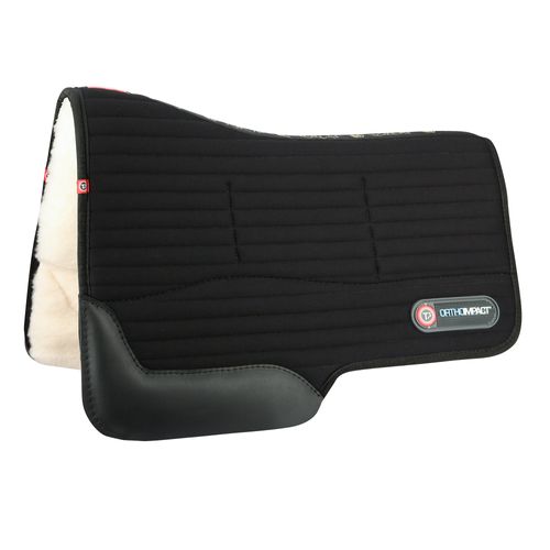 T3 WoolBack Ortho Impact Barrel Pad w/Shims - Black