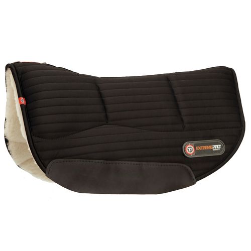 T3 WoolBack Extreme Pro Round Skirt Pad w/Shims - Black