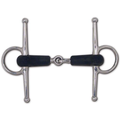 Toklat Rubber Mouth Full Cheek Snaffle Bit