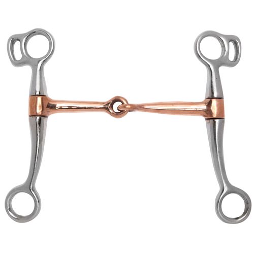 Toklat Copper Snaffle Tom Thumb