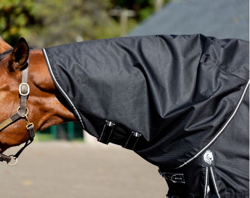 Equinavia Norse Turnout Neck Cover No Fill - Black