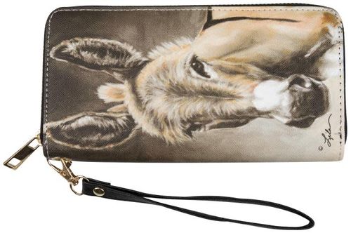 Kelley and Company Clutch Wallet - Donkey Face