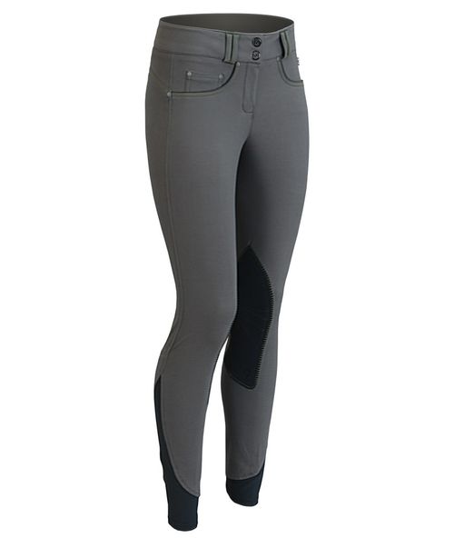 Tredstep Women's Rosa II Knee Patch Breeches - Warm Grey