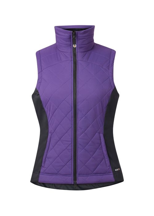 Kerrits Women's Full Motion Quilted Vest - Huckleberry