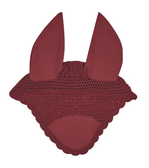 Weatherbeeta Prime Ear Bonnet - Maroon