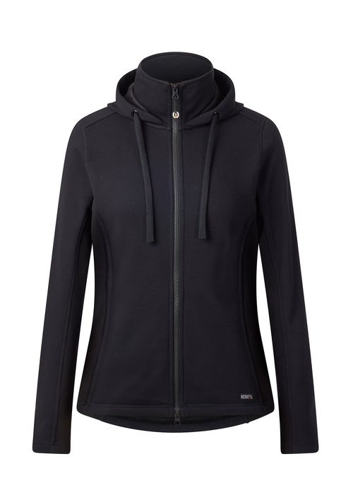 Kerrits Women's Double Take Full Zip Fleece Hoodie - Black