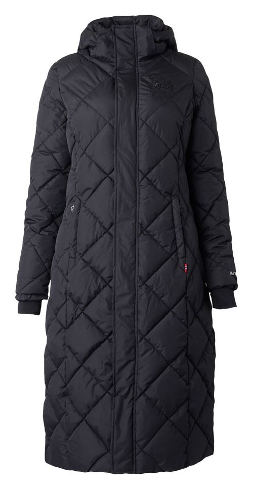 B Vertigo Women's Gem Insulated Long Riding Jacket - Anthracite
