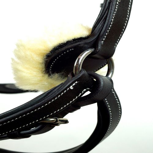 BARN BUSTER: Nunn Finer 5-Way Breastplate - Cob - Black/Zinc