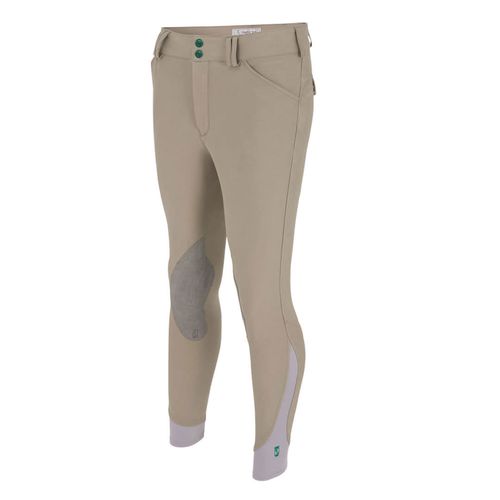 Tredstep Men's Verde Knee Patches Breeches - Tan
