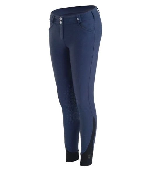 Tredstep Women's Nero II Knee Patch Breeches - Vintage Indigo