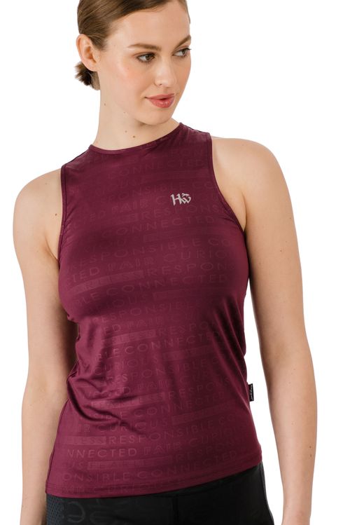 READY TO SHIP: Horseware Women's Training Top - Medium - Beetroot