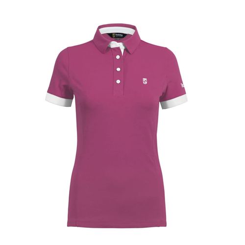 OVERSTOCK: Tredstep Women's Performance Polo - Medium - Very Berry