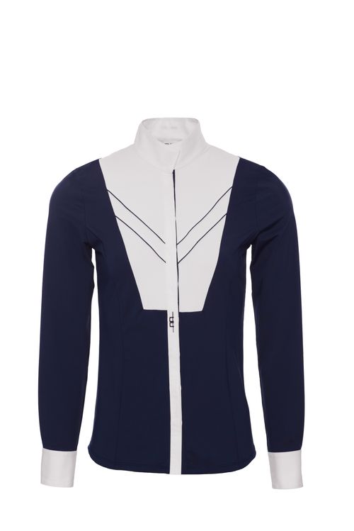 READY TO SHIP: Alessandro Albanese Women's Porto Competition Shirt - X Large - Navy