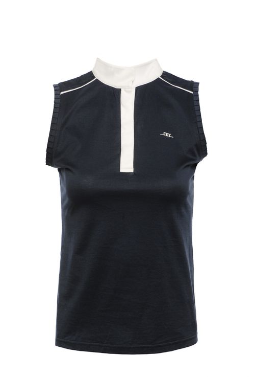 READY TO SHIP: Alessandro Albanese Women's Monza Sleeveless Competition Top - X Small - Ombre Blue