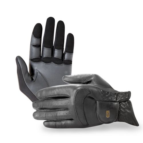 SALE RACK: Tredstep Dressage Pro Gloves - 10 - Black