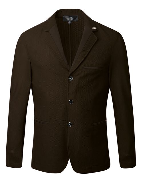 READY TO SHIP: Alessandro Albanese Men's Motion Lite Show Jacket - Small - Espresso