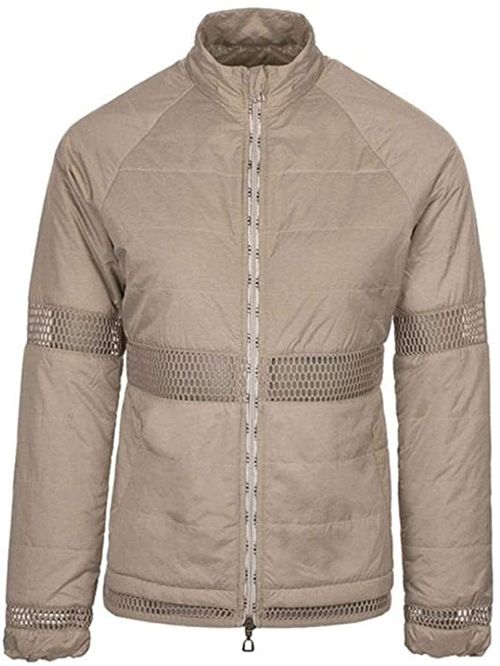 READY TO SHIP: Alessandro Albanese Women's Florence Light Padded Jacket - Small - Sandstone