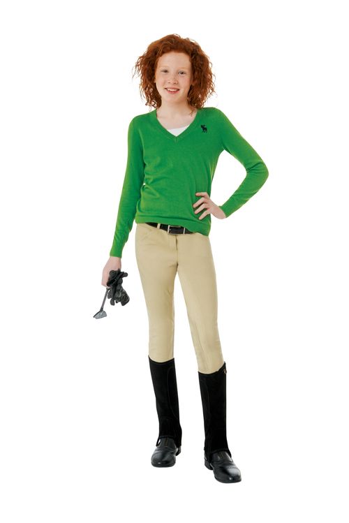 SALE RACK: Ovation Kids' Lauren Classic Kneepatch - Small - Neutral Beige