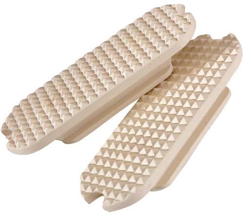 READY TO SHIP: Korsteel Knife Edge Stirrup Treads - 4.5in - White