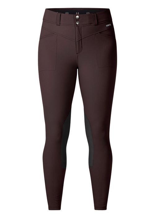 Kerrits Women's Crossover II Knee Patch Breeches - Seal