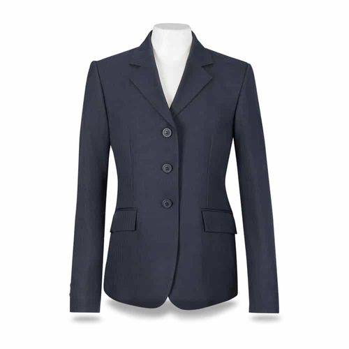SALE RACK: RJ Classics Kids' Hampton Show Coat - 4 Regular - Navy Herringbone