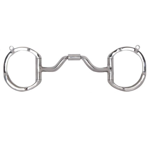 Myler Eggbutt w/Hooks Medium Wide Ported Barrel MB 33