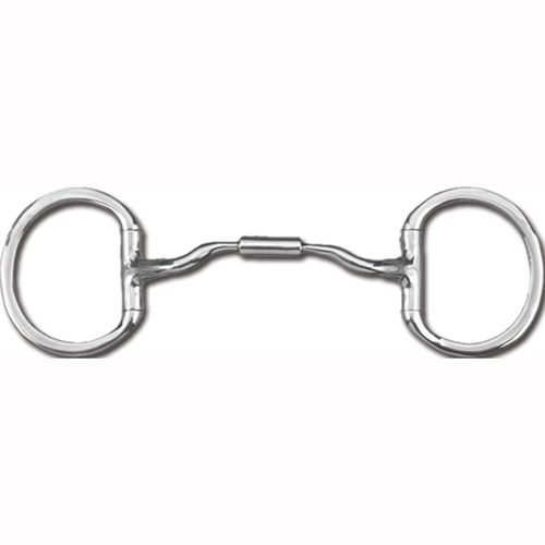 Myler Eggbutt no Hooks Low Port Comfort Snaffle MB 04