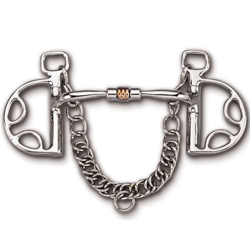 Myler Kimberwick Copper Roller Comfort Snaffle MB 03