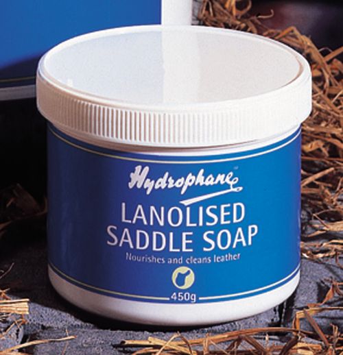 Hydrophane Lanolin Saddle Soap - 500ml