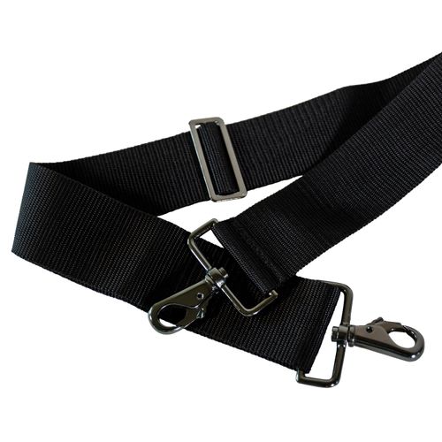 Kensington Replacement Criss Cross Belly Strap - Black/Black Nickle
