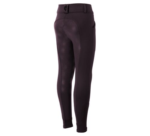 Equinavia Kids' Greta Winter Full Seat Breeches - Grape Purple