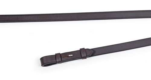 Shires Velociti Gara Curb Reins - Havana