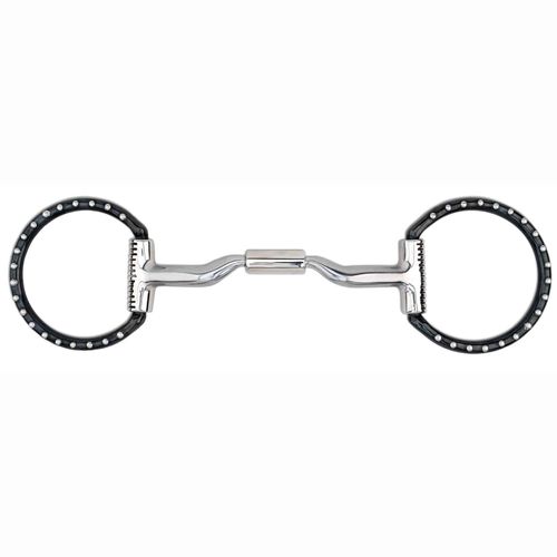 Myler Black Steel Western Dee Low Port Comfort Snaffle MB 04