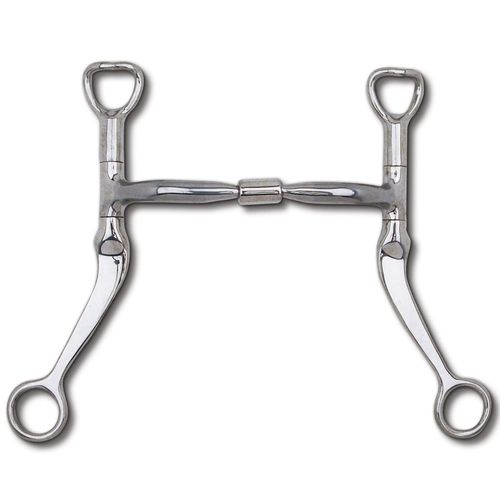 Myler 7" Flat Shank Comfort Snaffle Narrow Barrel MB 01