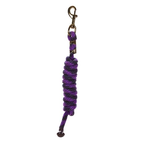 Equinavia Stella Poly Snap Lead Rope - Purple/Navy