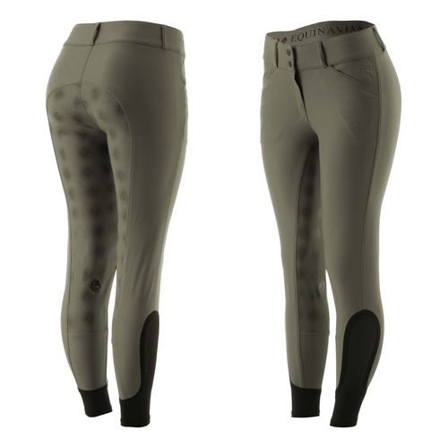 Equinavia Women's Maud Full Seat Breeches - Sage Olive