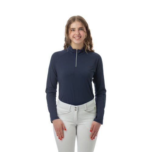 Equinavia Women's Selma NordicAir Long Sleeve Sun Shirt - Navy