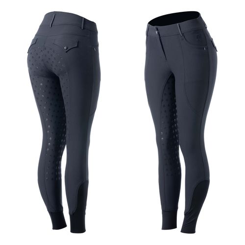 Equinavia Women's Annika Womens Silicone Full Seat Breeches - Midnight Navy