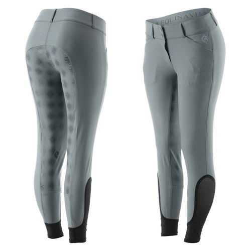 Equinavia Women's Maud Full Seat Breeches - Steel Grey
