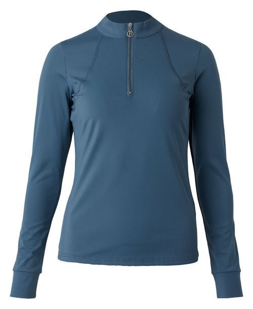 B Vertigo Women's Inez Technical Long Sleeve Shirt - Reflecting Pond