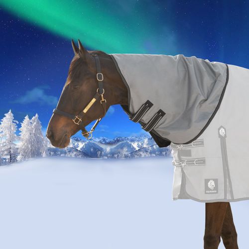 Equinavia Arktis Turnout Neck Cover No Fill - Carbon Gray