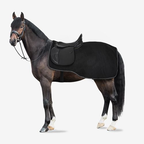 Horze Kiel Fleece Riding Blanket - Black