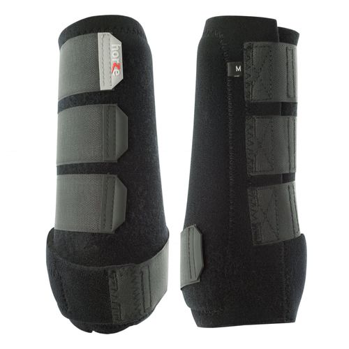 Horze ProSoft Front Boots - Black